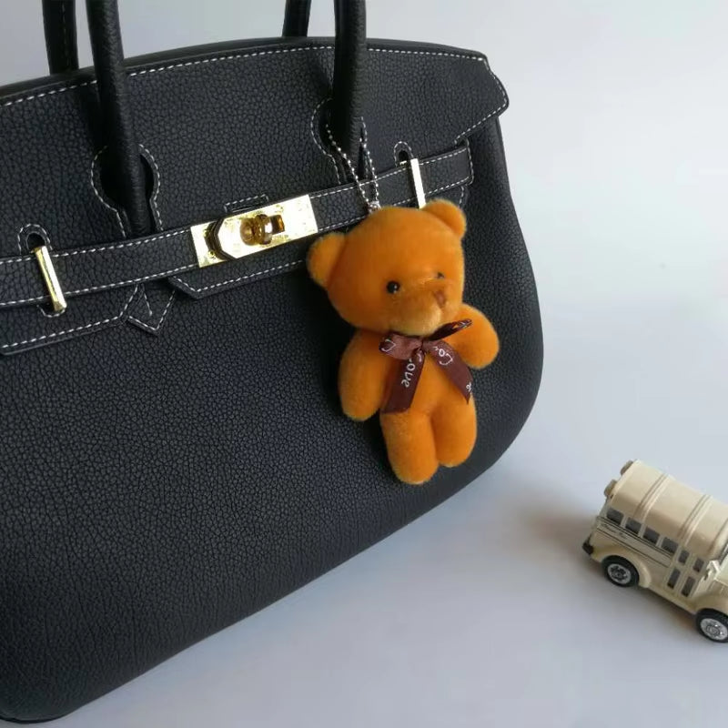 12Cm Bear Plush Toys Mini Teddy Bear Dolls Small Gift for Party Wedding Present Pendant Cute Teddy Doll Keychain Gifts